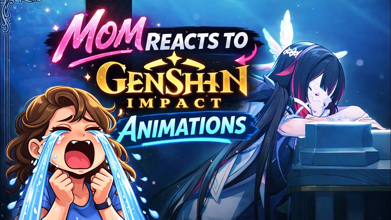 Mom Reacts To Genshin Impact Animations !