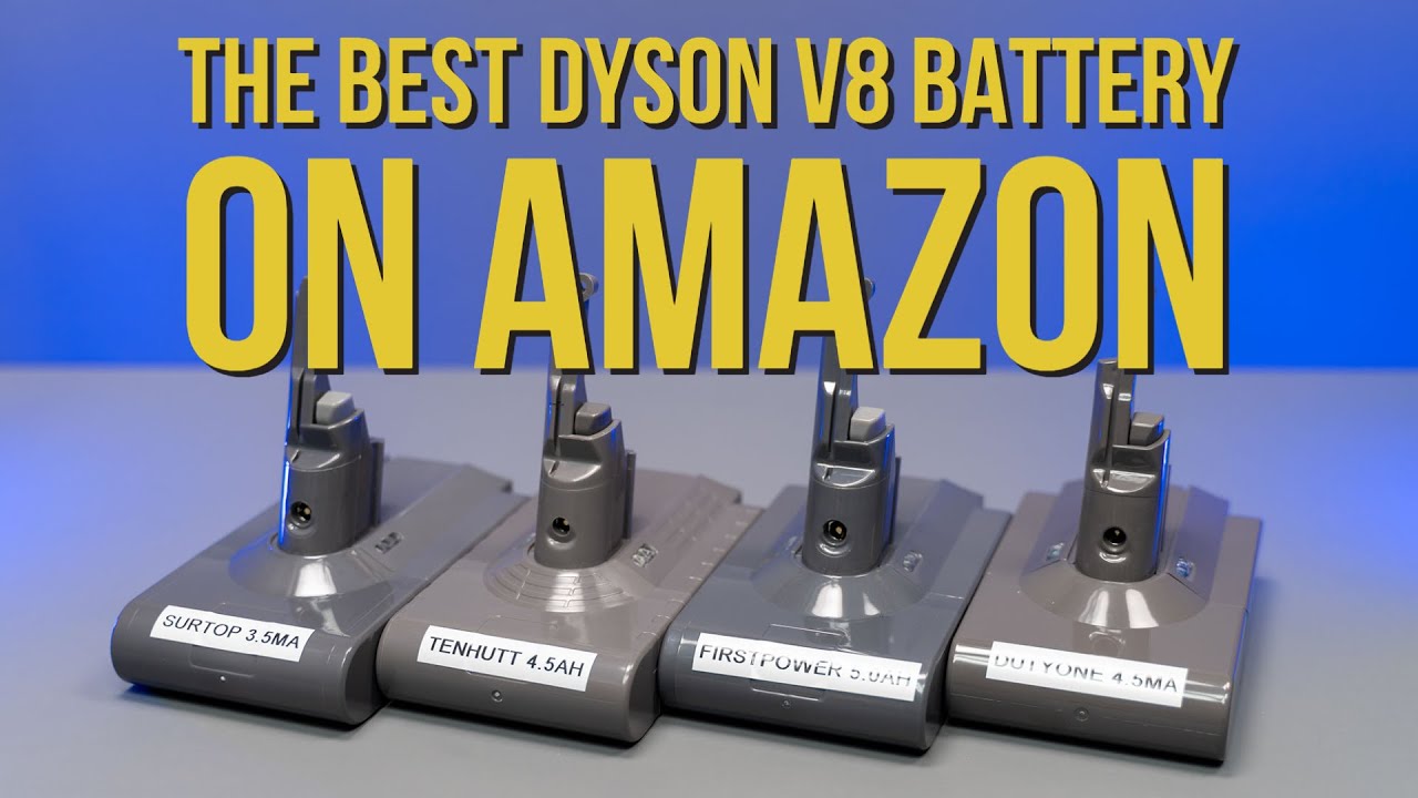 The BEST Dyson V8 Replacement Battery On Amazon... Full Test vs OEM!