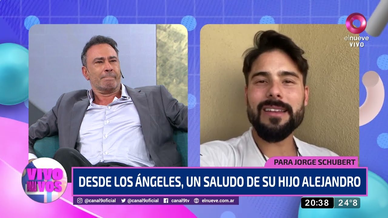 Jorge Schubert: "Me convertí en escritor para reencontrarme"