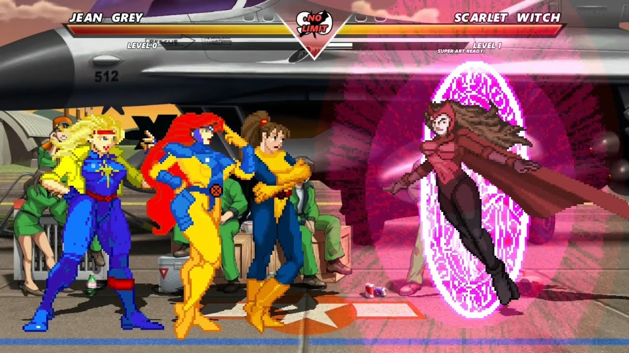 JEAN GREY vs SCARLET WITCH - Highest Level Insane Fight!