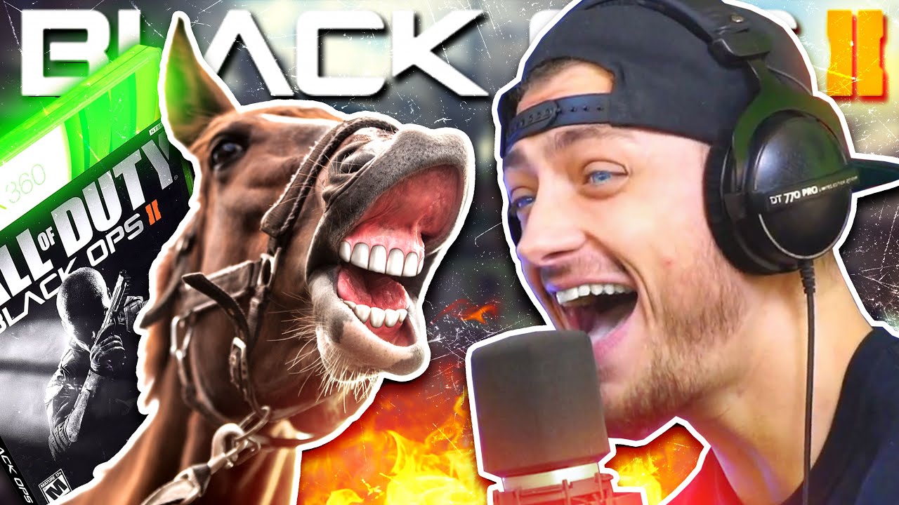 Black Ops 2 But This Man Can't Stop Wheezing! ☠️