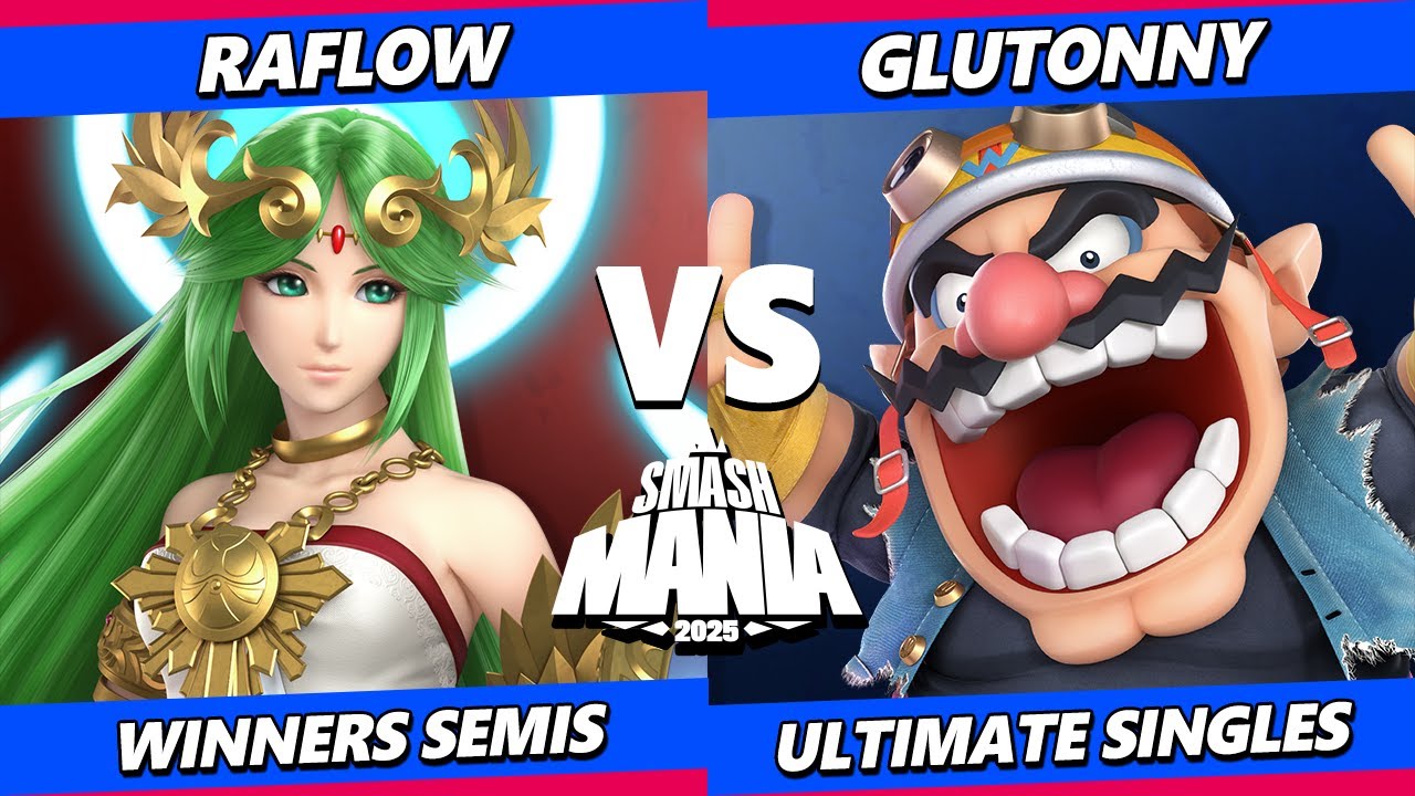 SmashMania 2025 TOP 8 - Raflow (Palutena) Vs. Glutonny (Wario) Smash Ultimate - SSBU