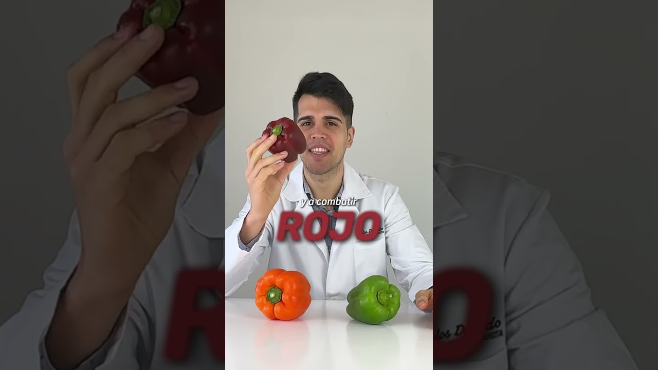 Pimiento rojo, verde o amarillo: &iquest;Cu&aacute;l es el m&aacute;s saludable?