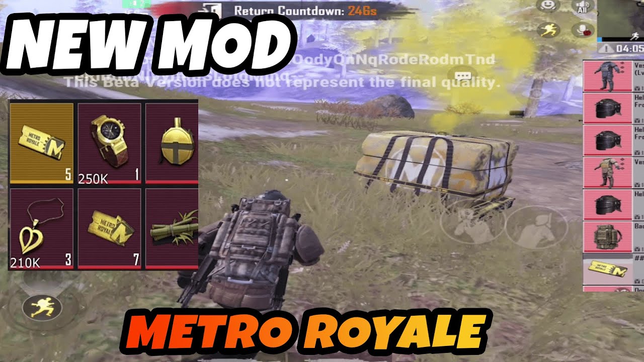 Я ИГРАЛ В НОВЫЙ РЕЖИМ - БЕТА-ТЕСТ PUBG METRO ROYALE