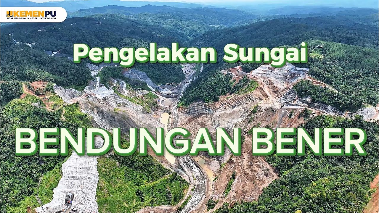Sungai Dialihkan! Bendungan Bener Masuki Tahap Baru