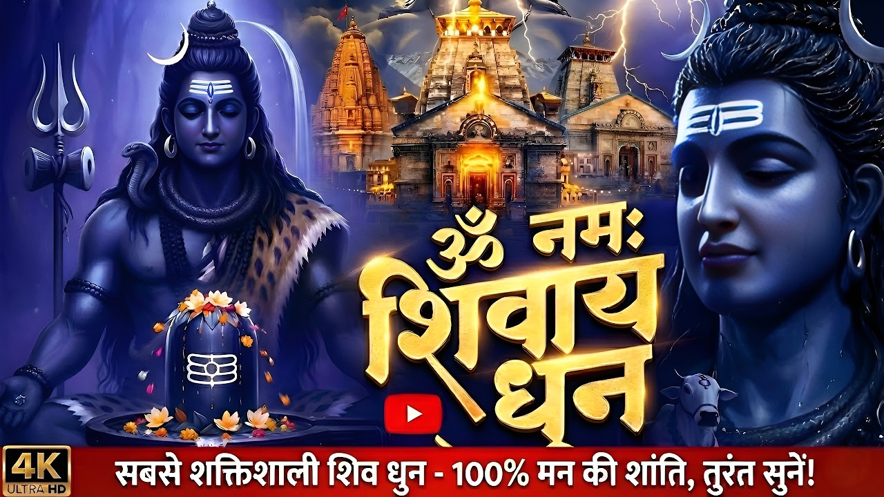 ॐ नमः शिवाय धुन | Om Namah Shivaya ShivDhun | NonStop ShivDhun | Daily Mantra