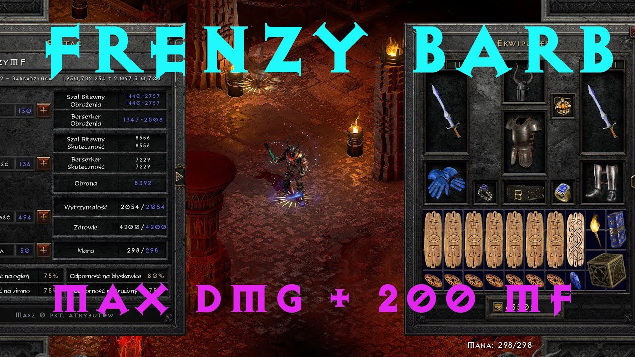 Frenzy Barb - MAX DMG + 200MF