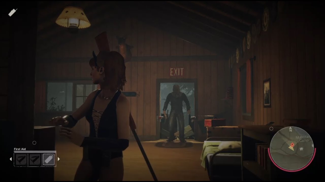 Friday the 13th Game Tiffany Cox Gameplay Black Devil Halloween DLC Part II Jason Voorhees Pinehurst