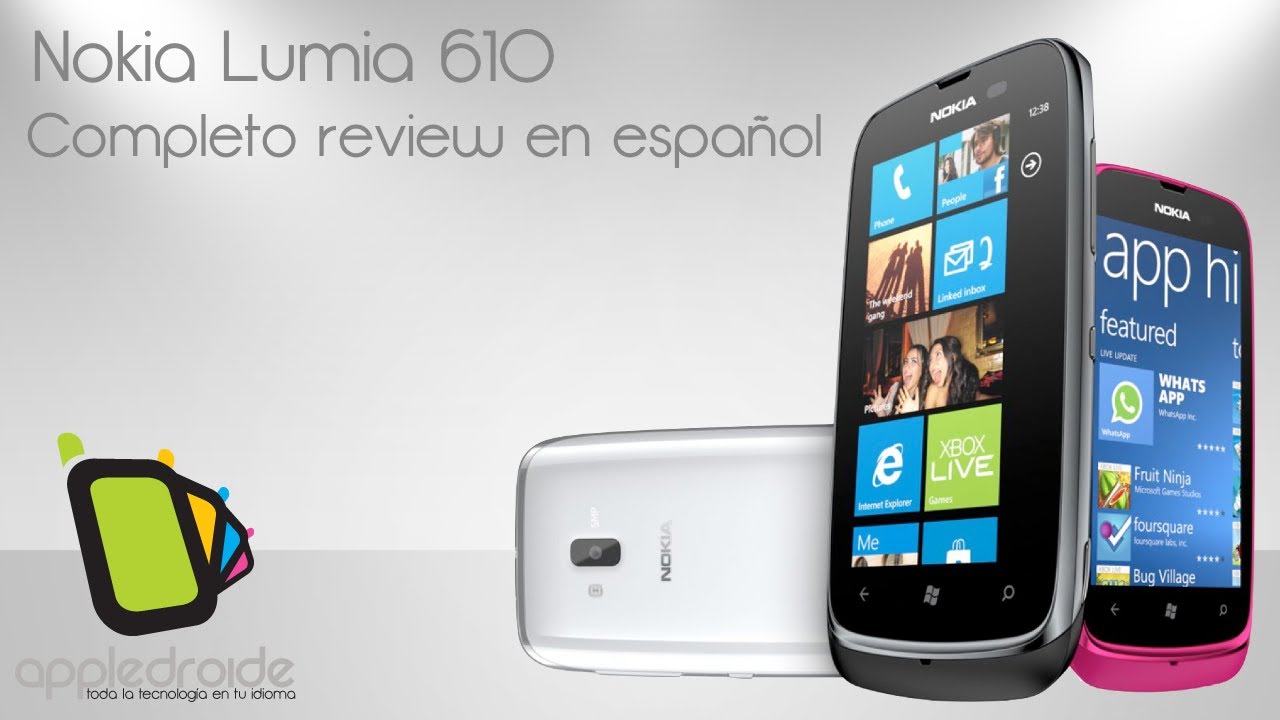 Nokia Lumia 610, el equipo más economico con Windows Phone