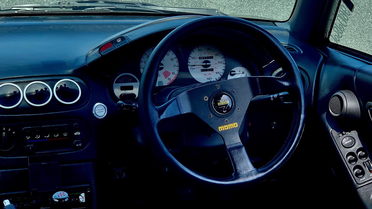 Honda Del Sol 1996 SRS steering wheel swap to NRG Quick release and MOMO wheel