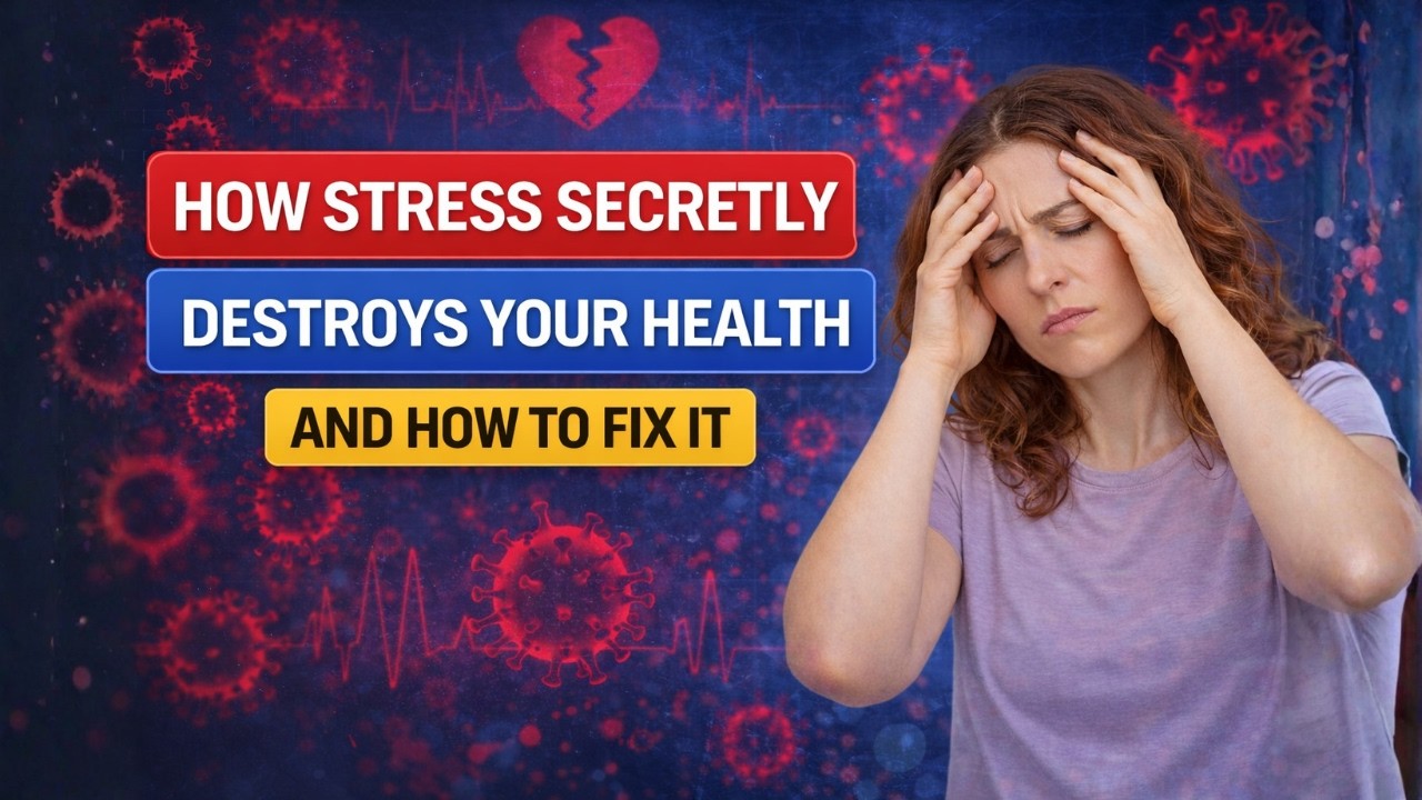 How Stress Secretly Destroys Your Health And How to Fix It