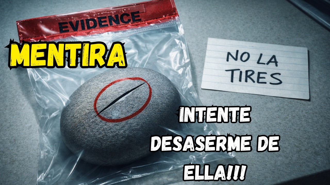 Si encuentras una Piedra, No la botes   A mi me costo Sangre