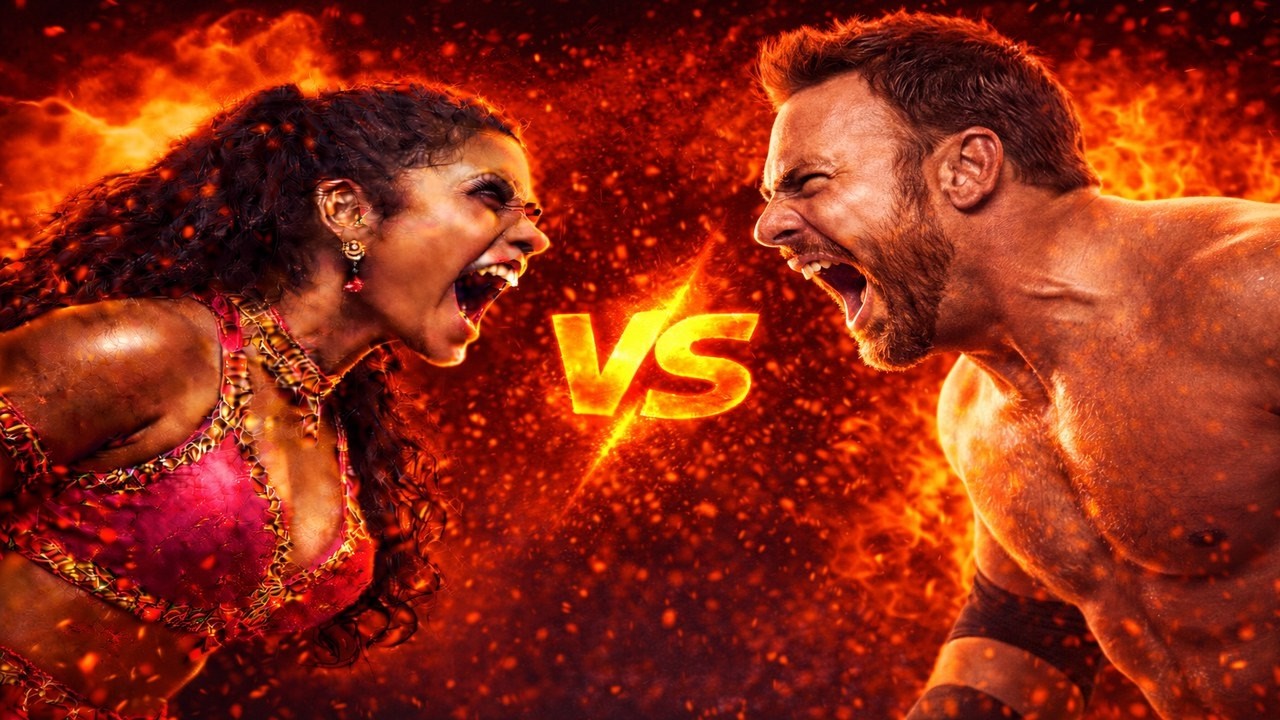 EGO vs DESTRUCTION!! Lakshmi Sahaji vs LA Knight 😱🔥| This Match Got INSANE! | WWE 2K22