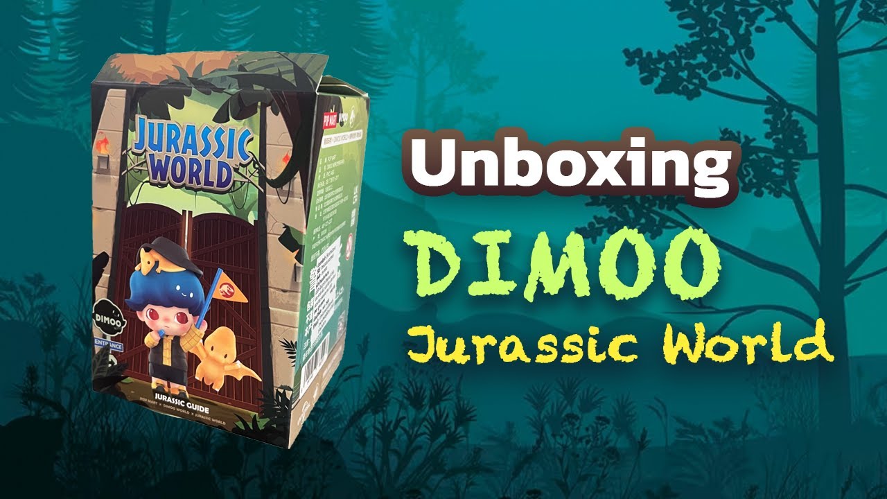 [Unboxing] Dimoo Jurassic World (ASMR)