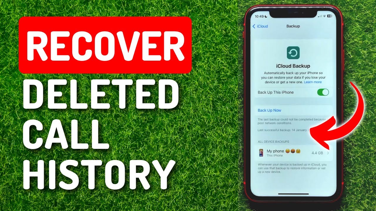 Как восстановить удаленную историю звонков на iPhone