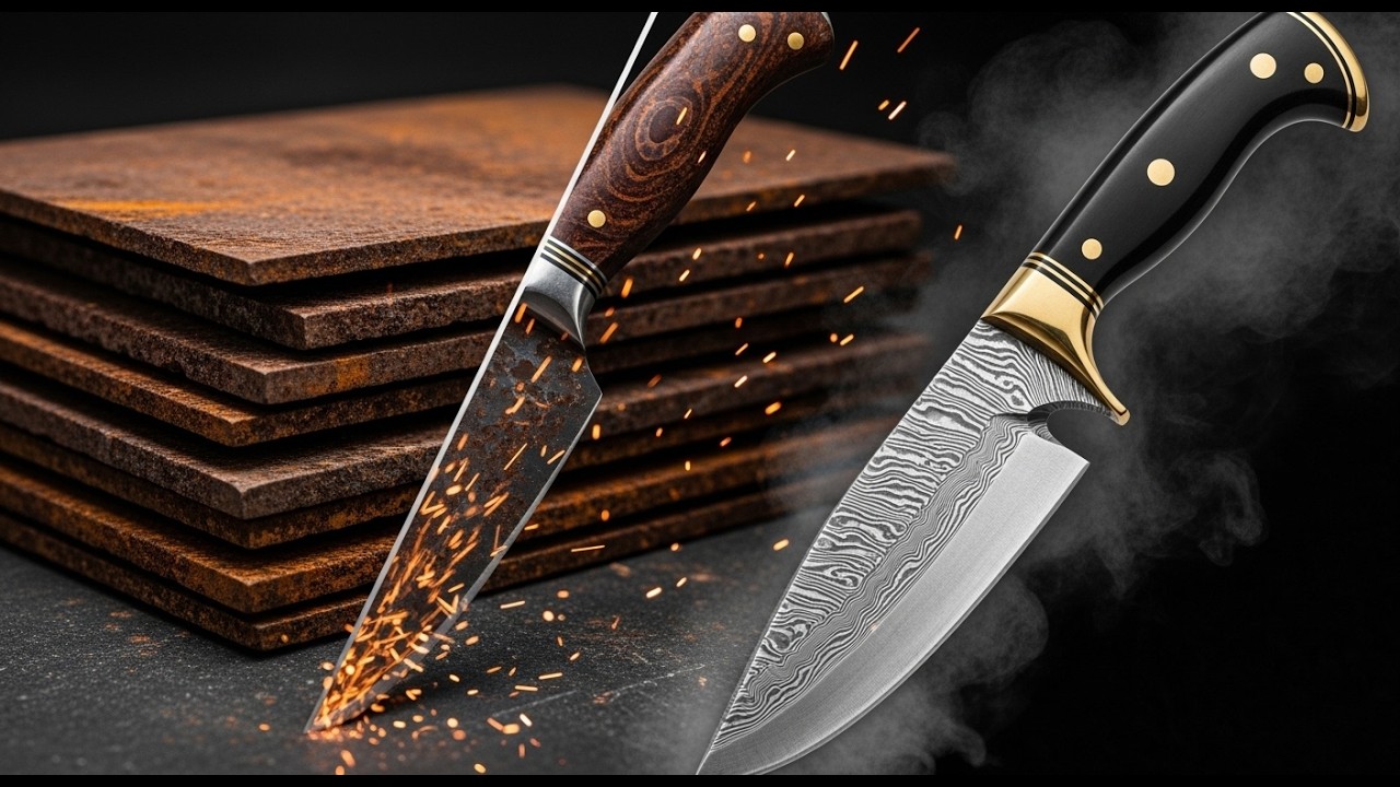 How To Make a Damascus Knife 2026