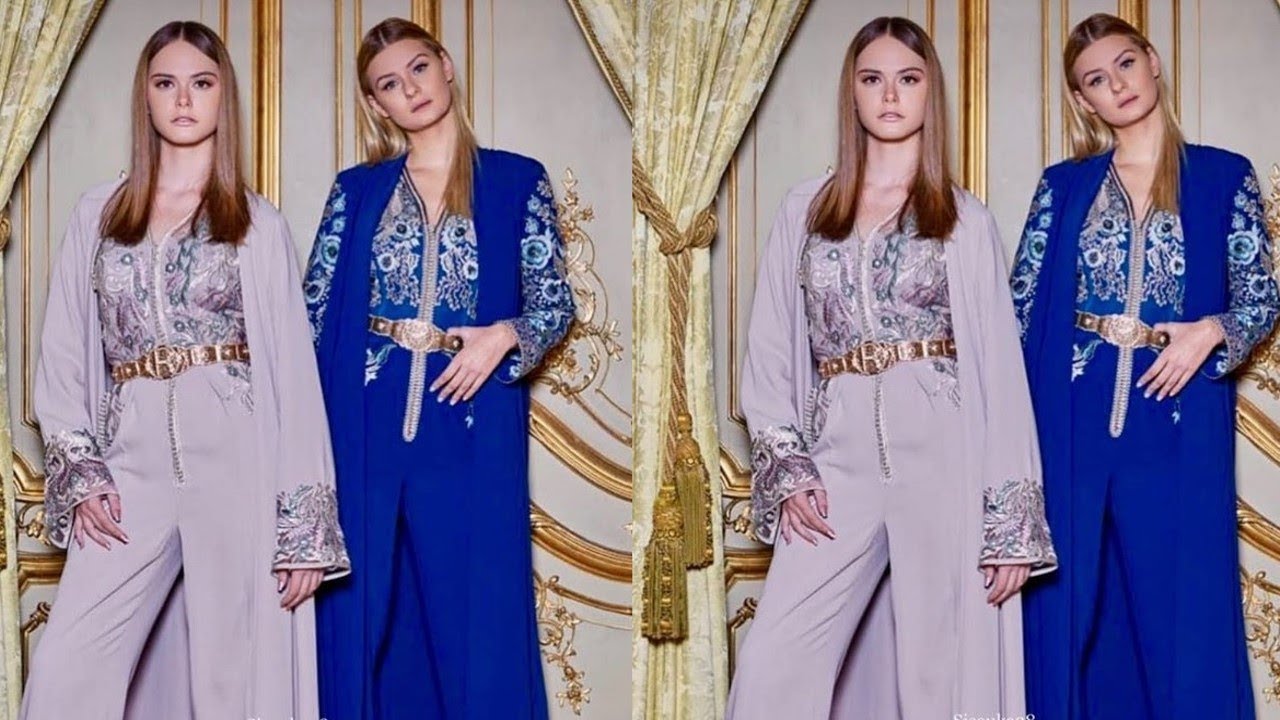 الطريقة الصحيحة👌👌👌 لتفصيل قفطان جامبسويت/سالوبيت  بالعقاد والسفيفة او بالازرار  cafatan jumpsuit