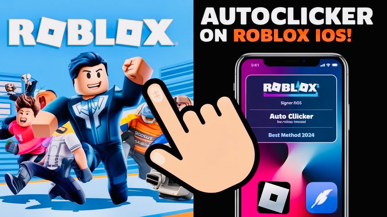 Как автоматически кликнуть в Roblox iOS | Лучший метод с Feather Signer