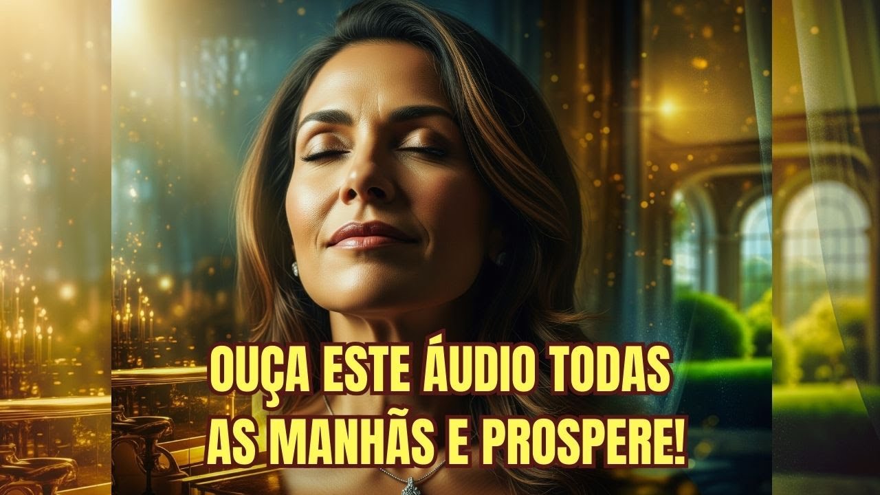 OUÇA ESTE ÁUDIO TODAS AS MANHÃS E VEJA SUA VIDA PROSPERAR!