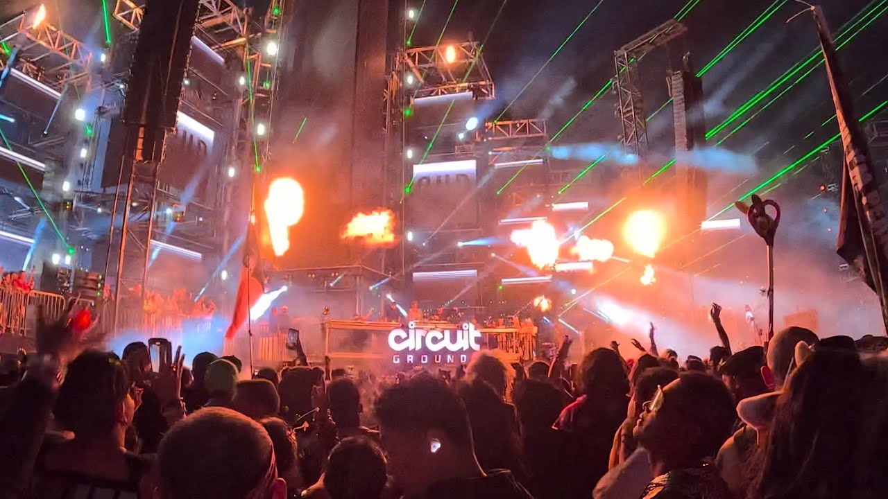 SLANDER B2B NGHTMRE AT EDC LAS VEGAS 2025 | CIRCUIT GROUNDS VIP | FIREWORKS INTRO SET | SUN DAY 3 |