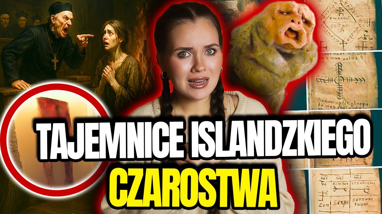 SPODNIE Z LUDZKIEJ SK&Oacute;RY, MLECZNE DEMONY I PROCESY CZAROWNIC 😱 MROCZNE TAJEMNICE ISLANDZKIEJ MAGII