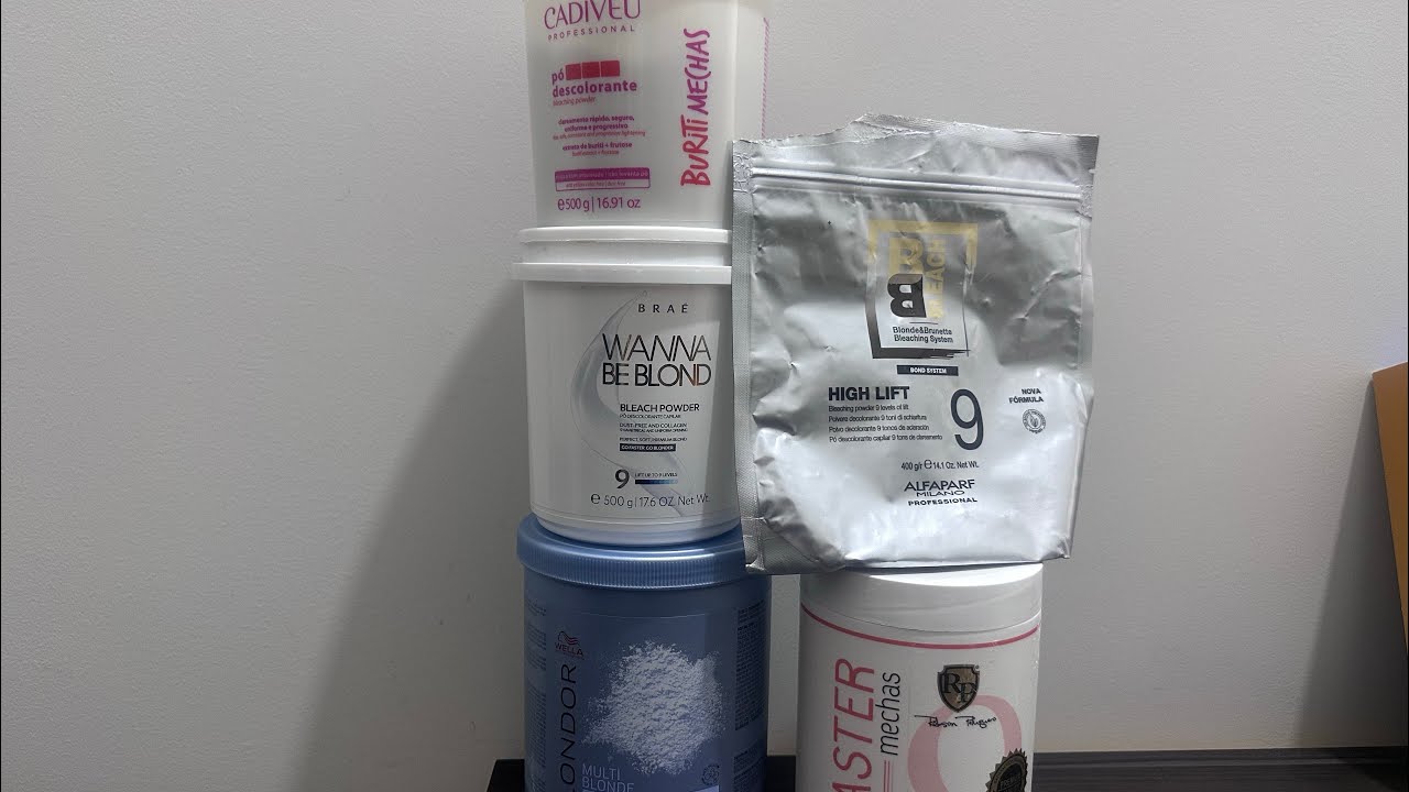 Qual melhor pó descolorante?Wella, alfaparf , cadiveu, braé , ou Rp?