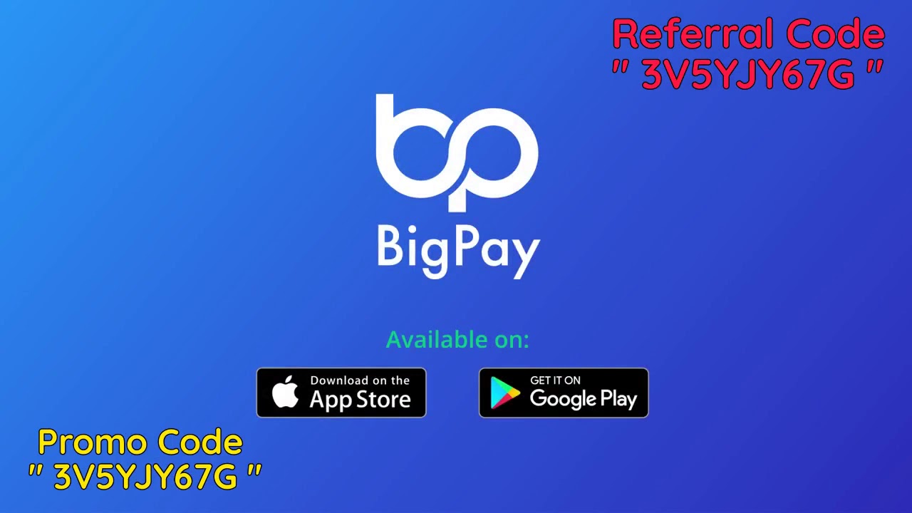 MALAYSIA FREE BIGPAY MASTERCARD PROMO CODE/ REFERRAL CODE  