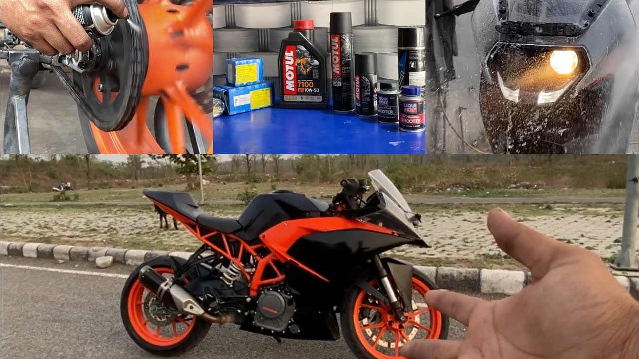 How to service ktm rc / duke 390 at home