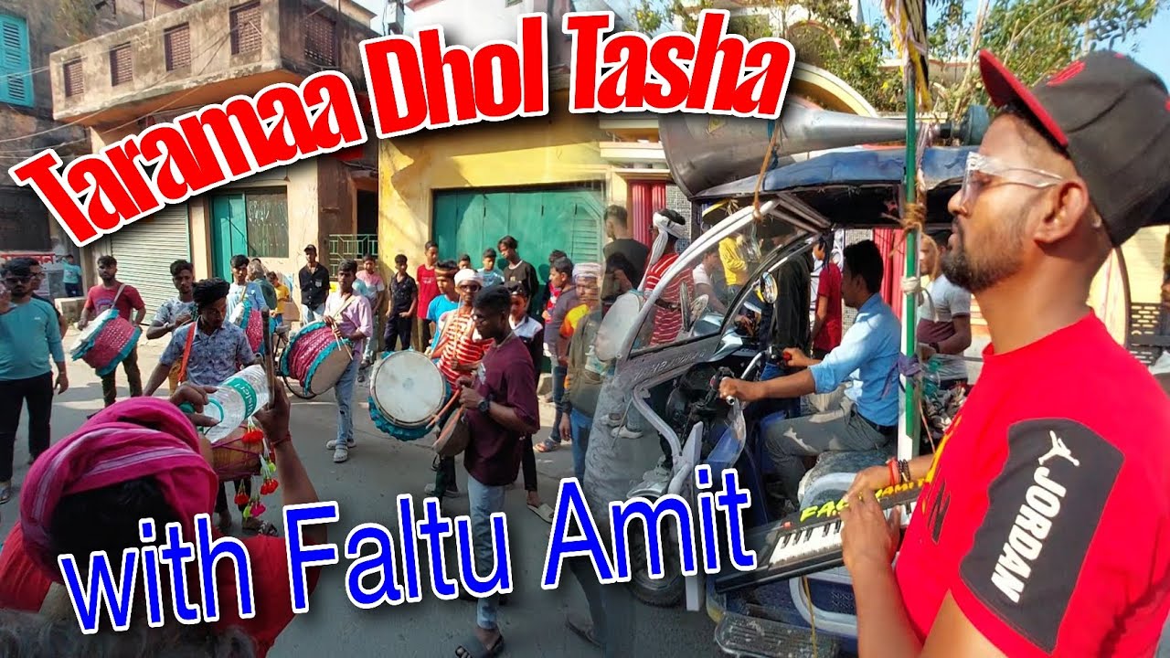 Tara Maa Dhol Tasha💥Kalna Saraswati Puja 2025🥰Kolkata Tasha🙆‍♂️Taramaa Tasa Party😍Best Tasha Bajna🔥🔥