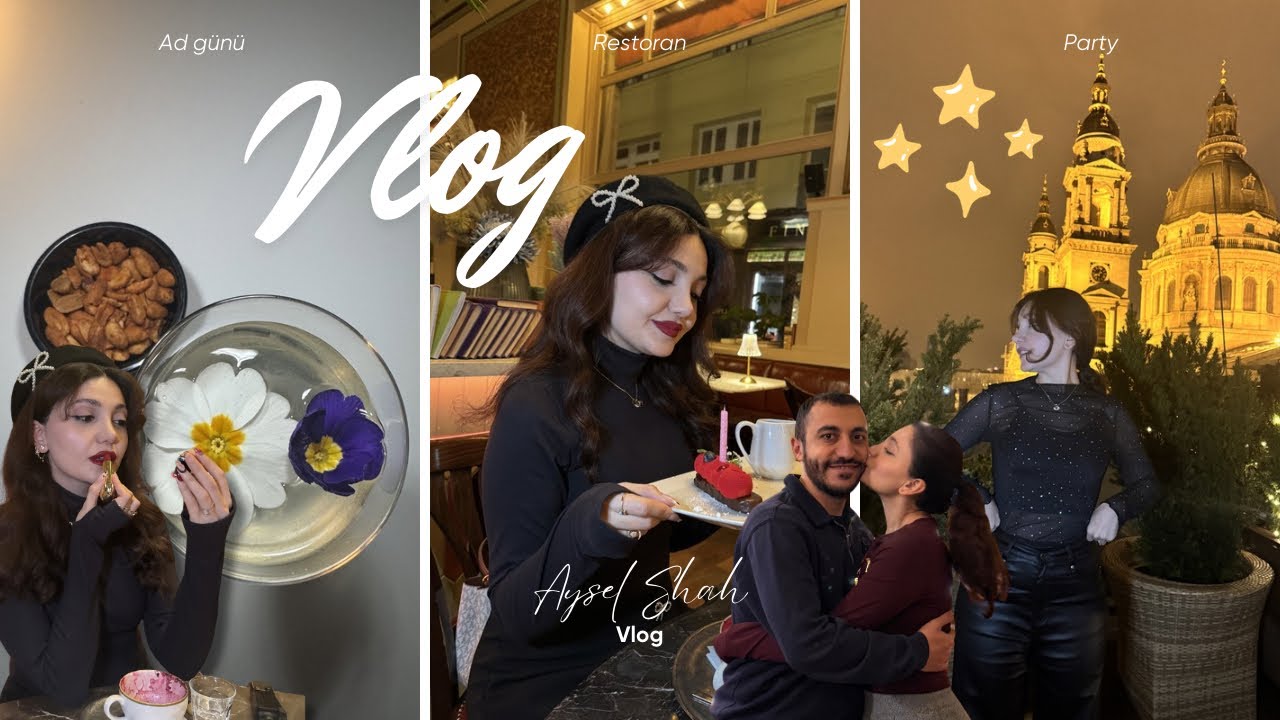 AD GÜNÜM🎂🥳 SÜRPRİZ HƏDİYYƏLƏR🎁😍DÜNYANIN ƏN GÖZƏL CAFESİ NEW YORK CAFE ☕️🌃VLOG💫AYSELSHAH