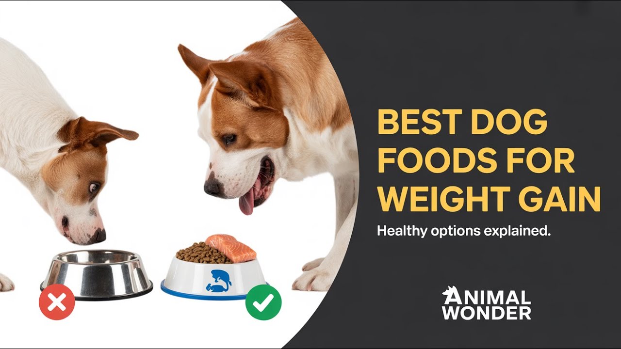 Best Dog Foods for Weight Gain: Healthy Options Explained