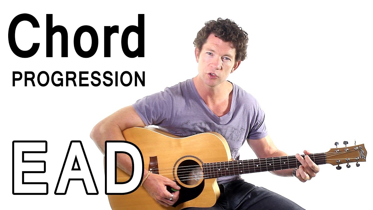 Beginner Guitar Chords 6 - Strumming E, A, and D in a Chord Progression