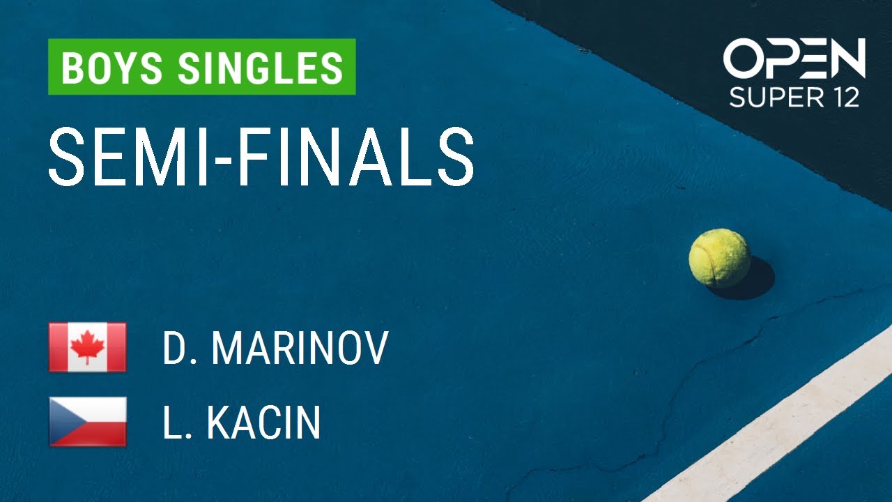MARINOV Daniel VS KACIN Lukas - Open Super 12 2026