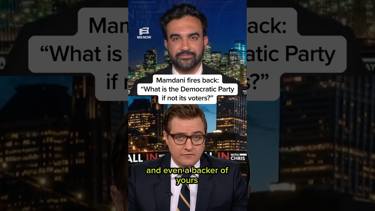 Mamdani fires back: &ldquo;What is the Democratic Party if not its voters?&rdquo;