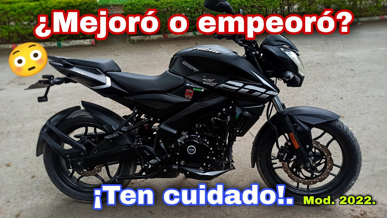 FALLAS Y DETALLES DE LA NUEVA PULSAR NS 200 Fi - 2022.