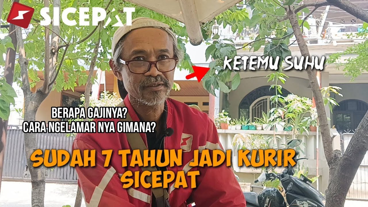 pendapatan kurir sicepat || langsung kita tanya