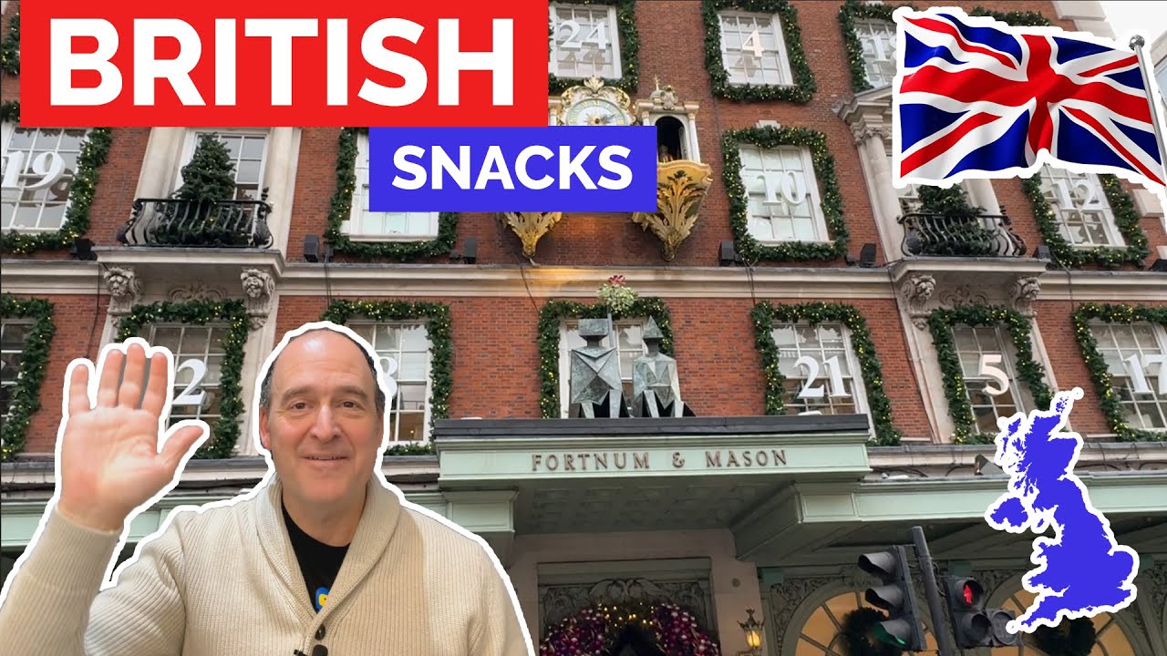 American Man Tries British Foods from Fortnum & Mason in London