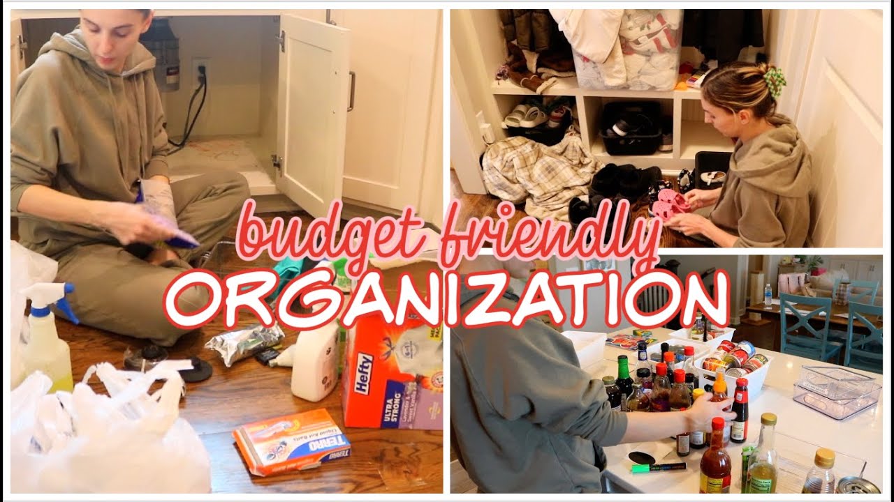 2024 BUDGET FRIENDLY ORGANIZATION | ORGANIZATION ON A BUDGET 2024 | ORGANIZE WITH ME