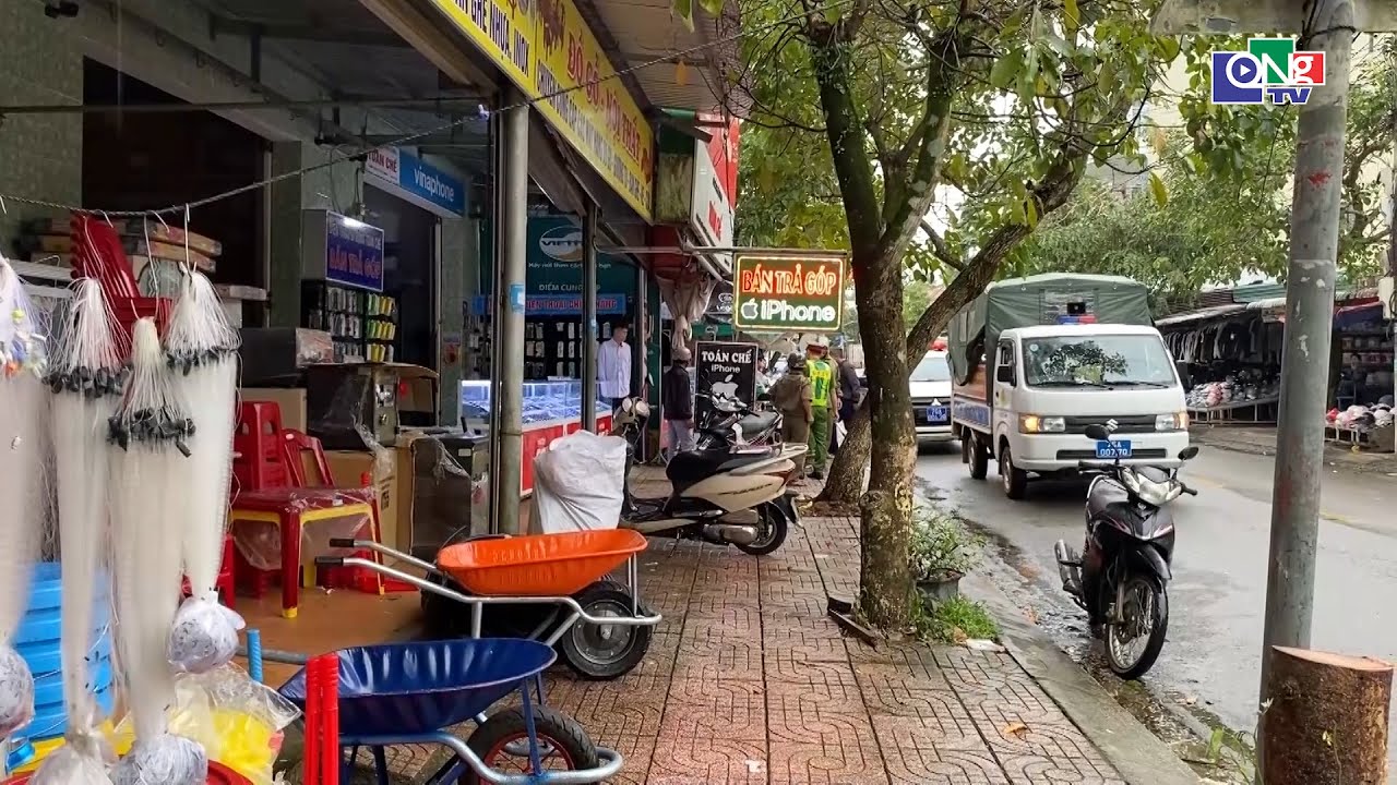 Ra quân lập lại trật tự đô thị trong dịp trước tết Nguyên đán | QNgTV