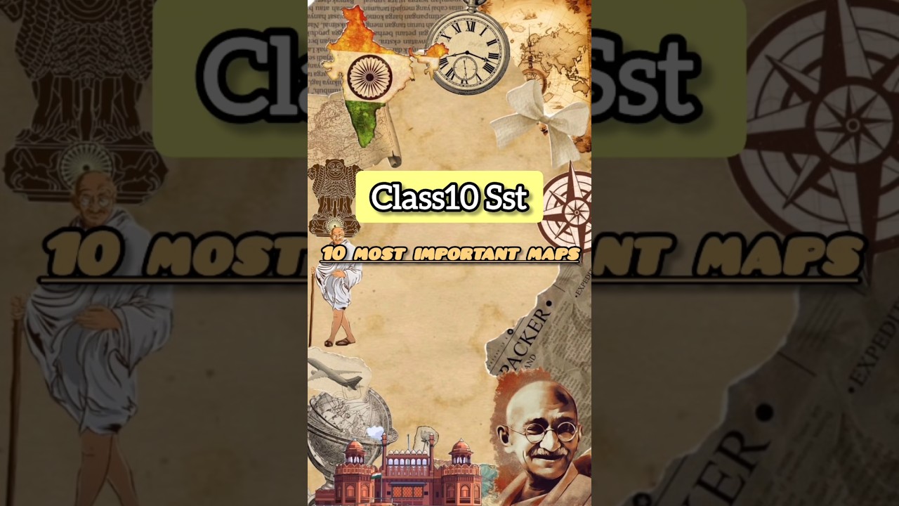 Class 10 SST 🔥 10 Most Important Maps | Board Exam 2026 | 100% Sure Questions 