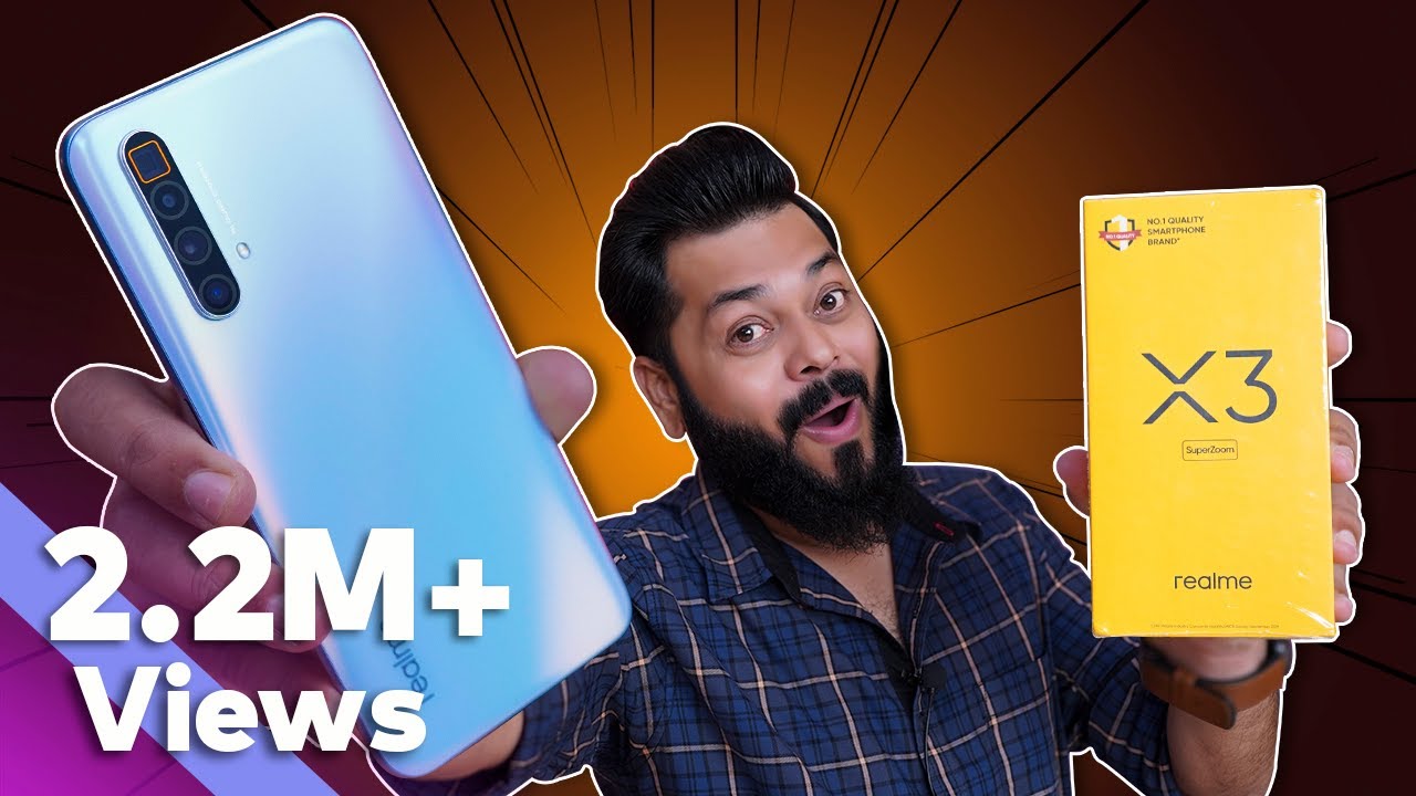realme X3 SuperZoom Unboxing & First Impressions ⚡⚡⚡120Hz, SD855+, 60X Zoom & More