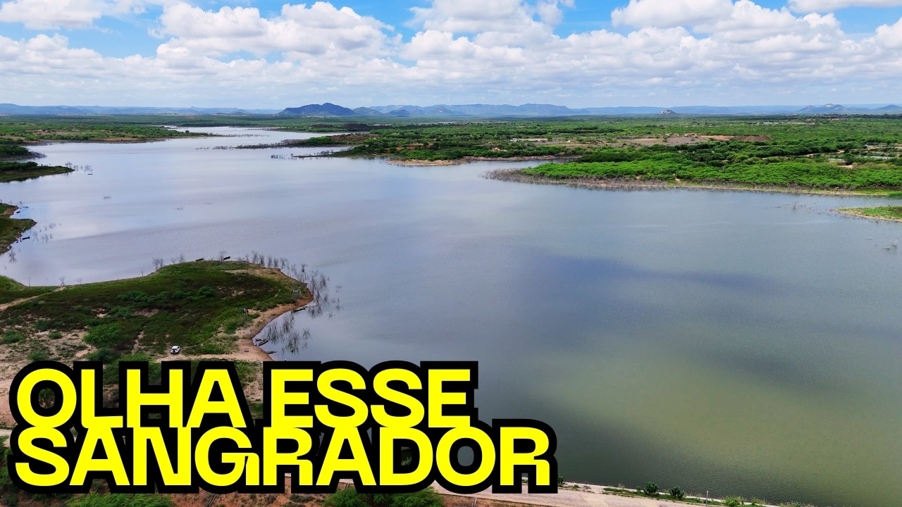 EU NÃO IMAGINAVA O AÇUDE TRAIRI ASSIM