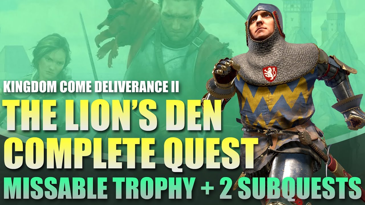 The Lion's Den Quest - The Hydra's Heads Trophy Achievement | Kingdom Come Deliverance 2