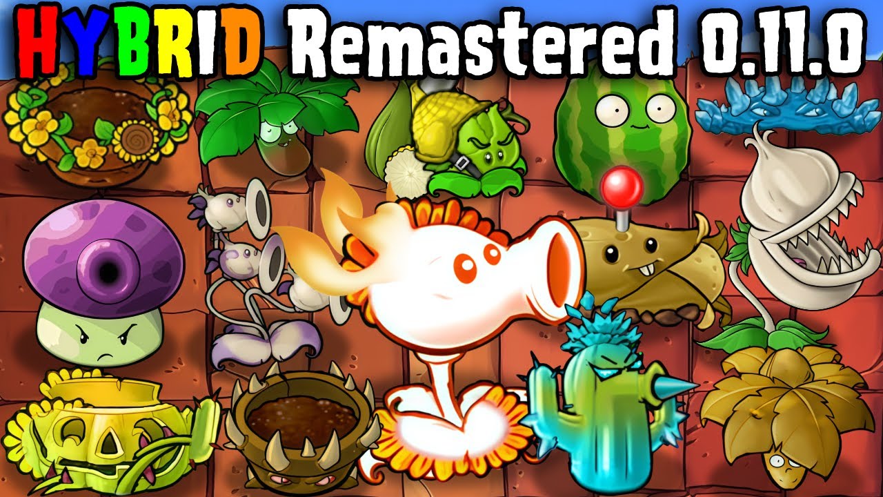 (APK/PC) Plants vs Zombies HYBRID Remastered 0.11.0 Big Update | Game NHP