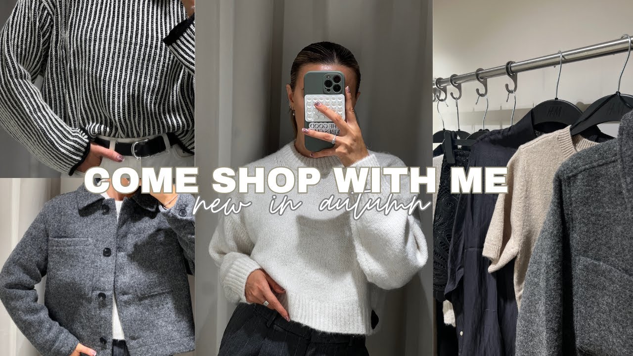 AUTUMN COME SHOPPING WITH ME, TRY ON + HAUL: H&M, Zara, Primark (and Boots)