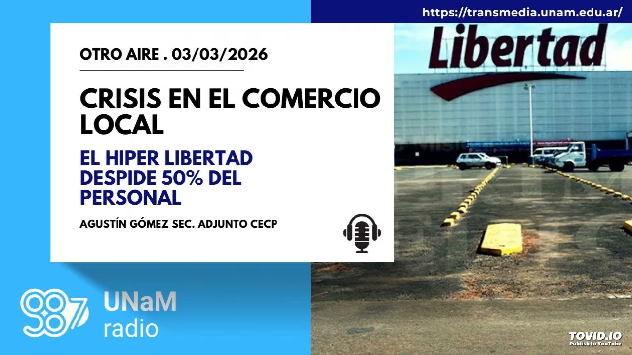 Agustín Gomez. En 2 años del gobierno de Milei ya se perdieron 10 mil empleos en Misiones