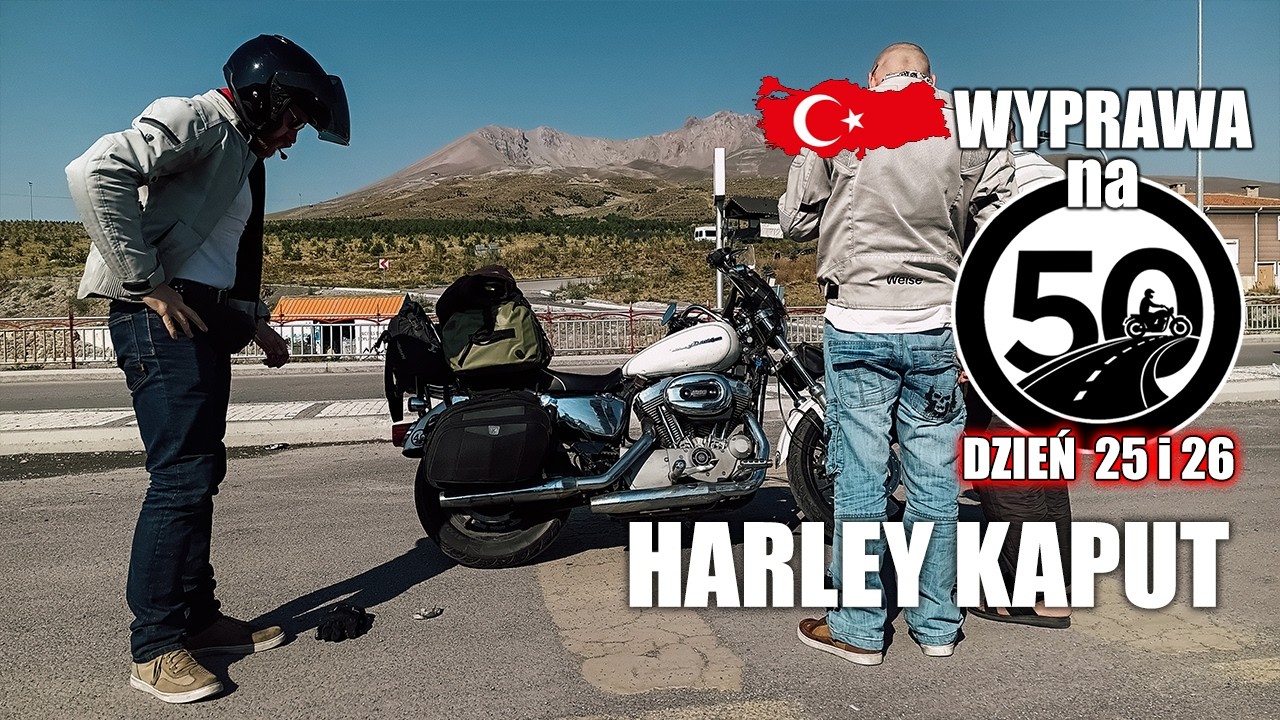 50 dni na motocyklu - cz.18: Dzień hameryki - wielki kanion i śmierć Harleya