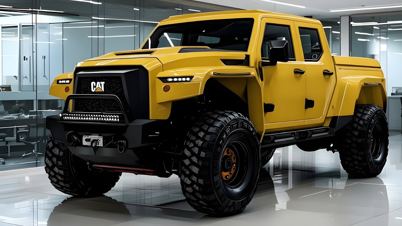 2026 Caterpillar Pickup Truck Review | The Most Powerful Industrial Pickup Ever Built