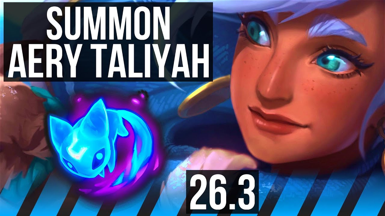 TALIYAH vs AHRI (MID) | Summon Aery, Good KDA: 11/1/5 | KR Master | 26.3