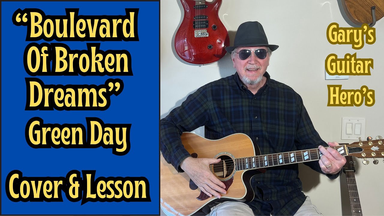"Boulevard Of Broken Dreams", Simplified Acoustic Guitar Lesson